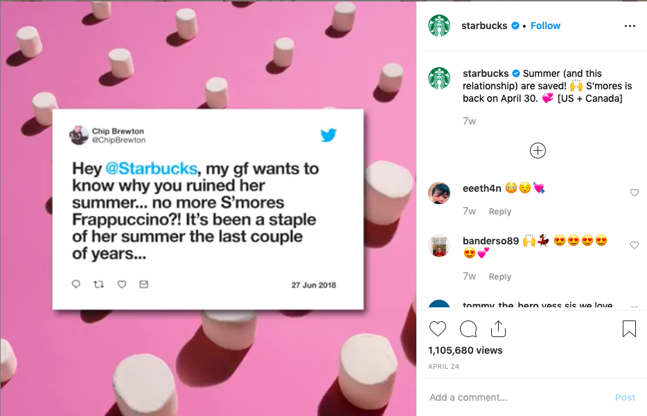 Starbucks marketing 
