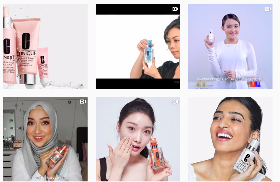CliniqueMalaysia marketers have made videos their top priority and they seem to be applying this content strategy rather well.  