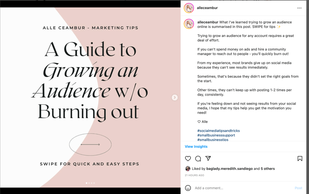 How to grow an audience fast