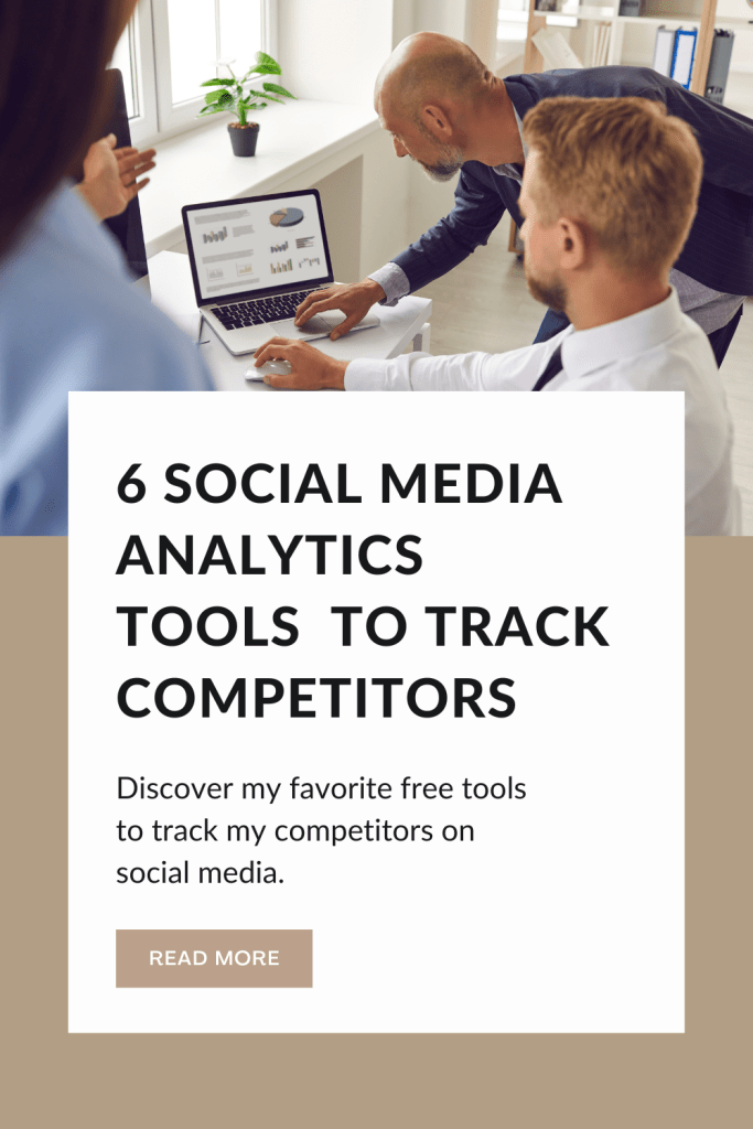 6 social media analytics tools 
